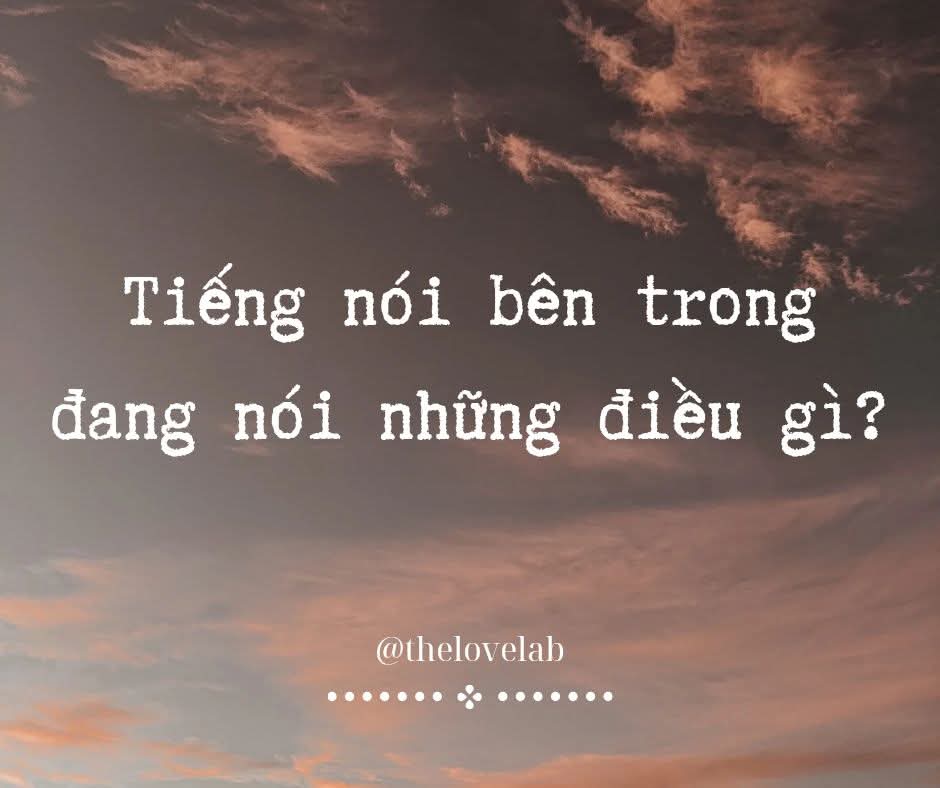 Read more about the article Tiếng nói bên trong đang nói những điều gì?